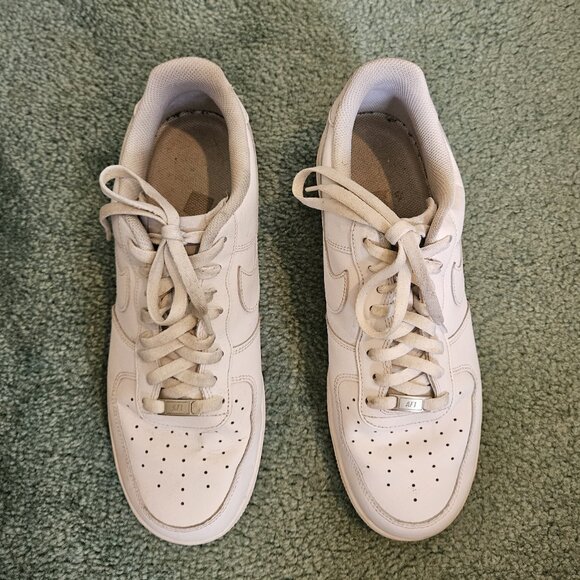 Nike Air Force 1 '007 Low Triple White' [CW2288-111] Men's Size 13 Shoes-No Box - Picture 7 of 11